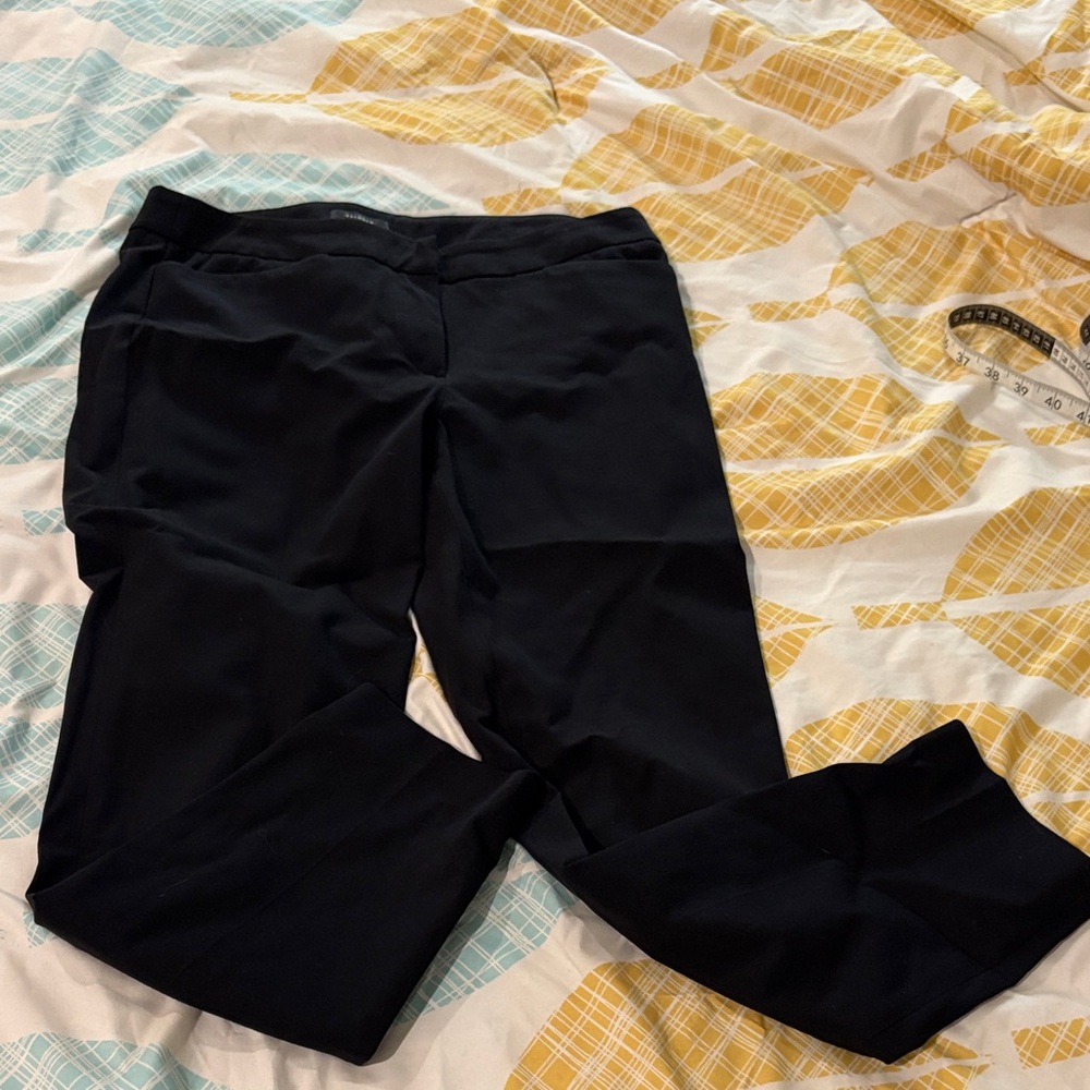 Halogen Classic Black Straight Leg Pants